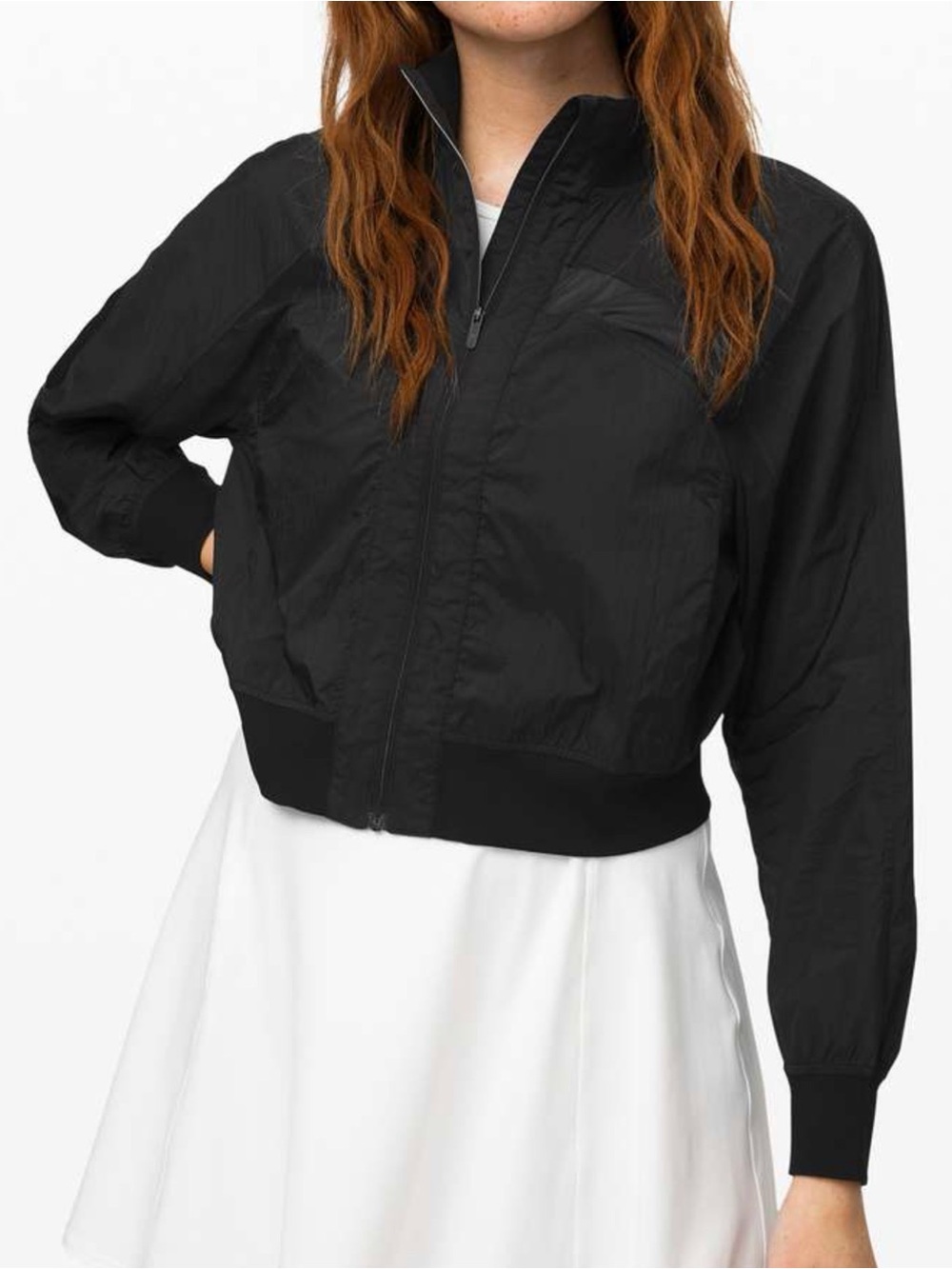 lululemon athletica Serve It Black Lightweight Jacket